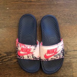 Nike Shoes - Pink Nike Slides Nike Shoes - Pink Nike Slides